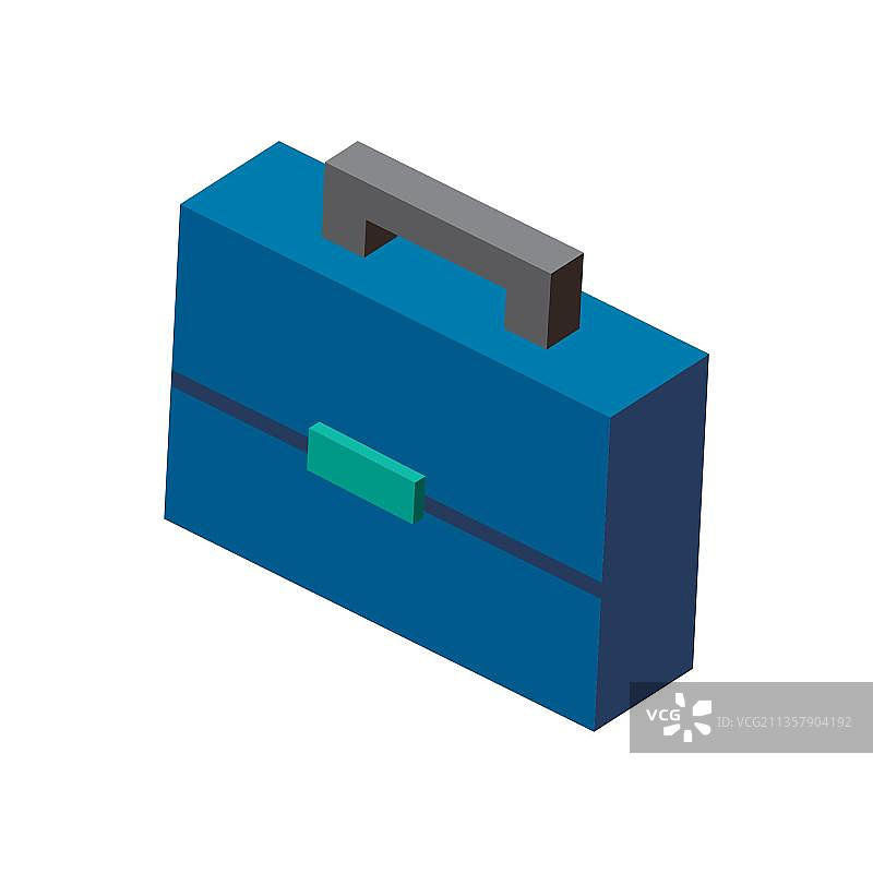 等距的公文包图片素材