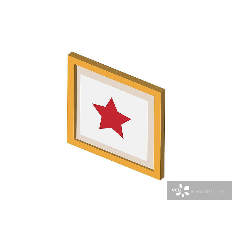 等距相框图片素材