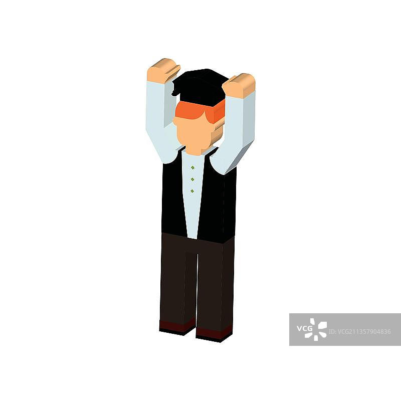 等距毕业学生图片素材