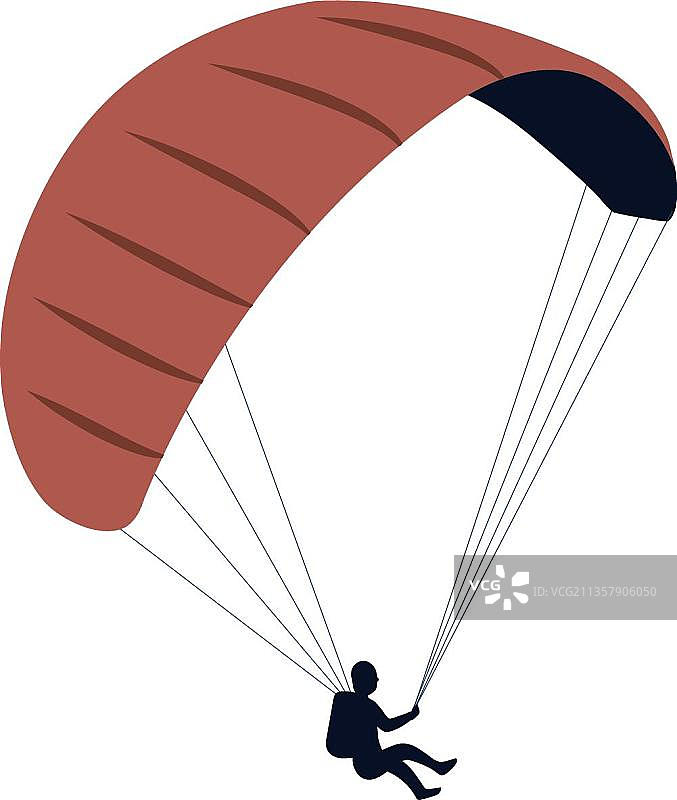 滑翔插图图片素材