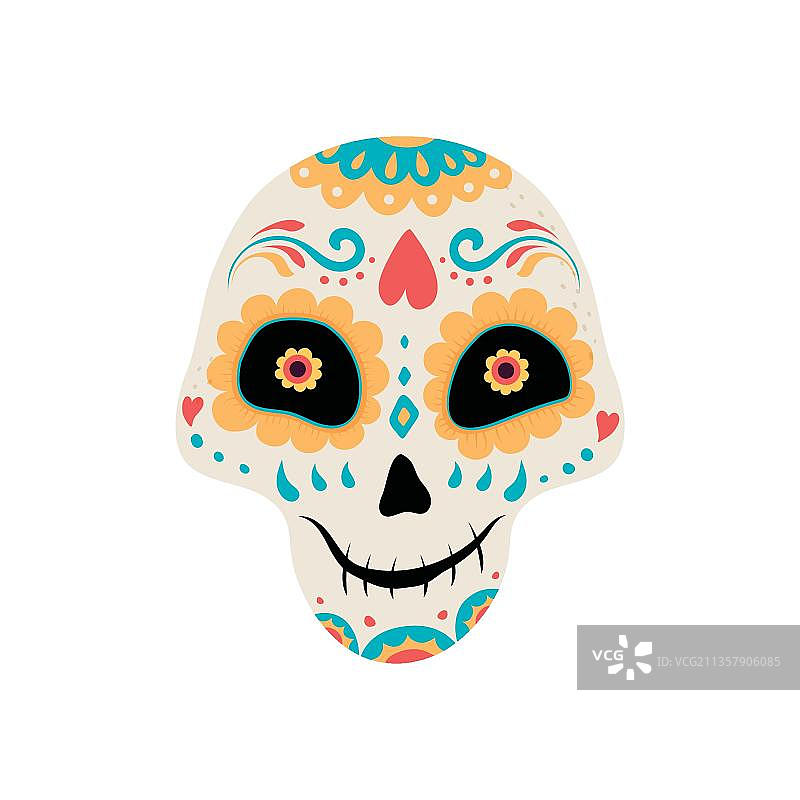 骷髅日图片素材