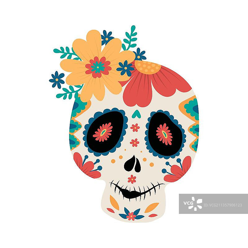 骷髅日图片素材