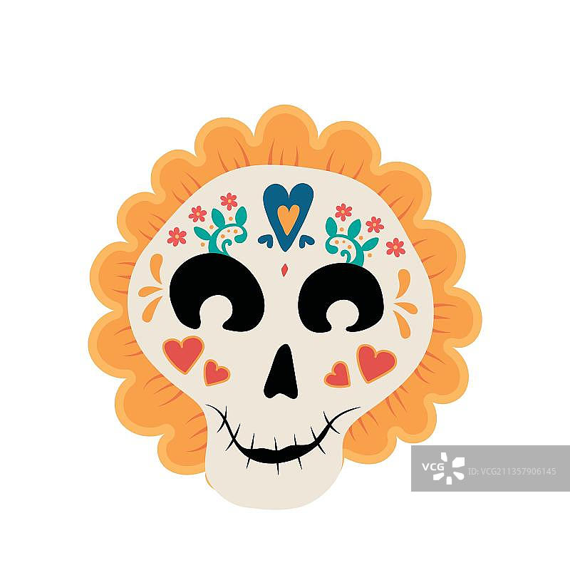 骷髅日图片素材