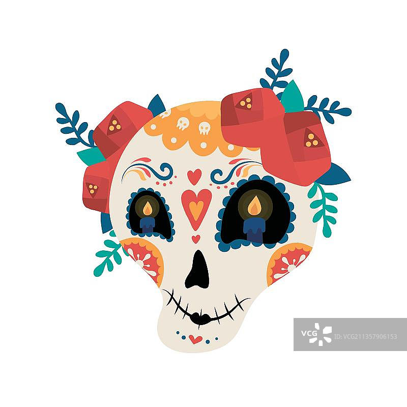 骷髅日图片素材