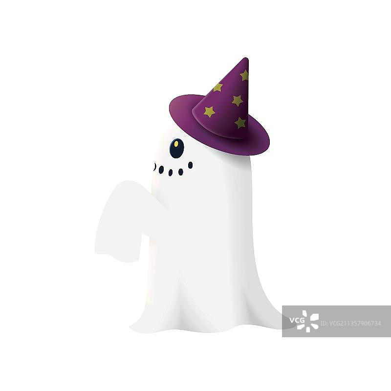 万圣节的幽灵图片素材