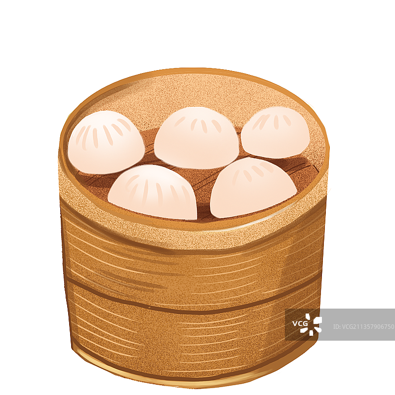 一笼包子图片素材