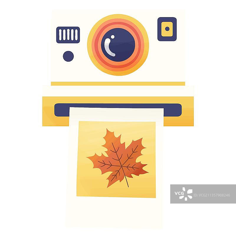 宝丽来相机和照片图片素材