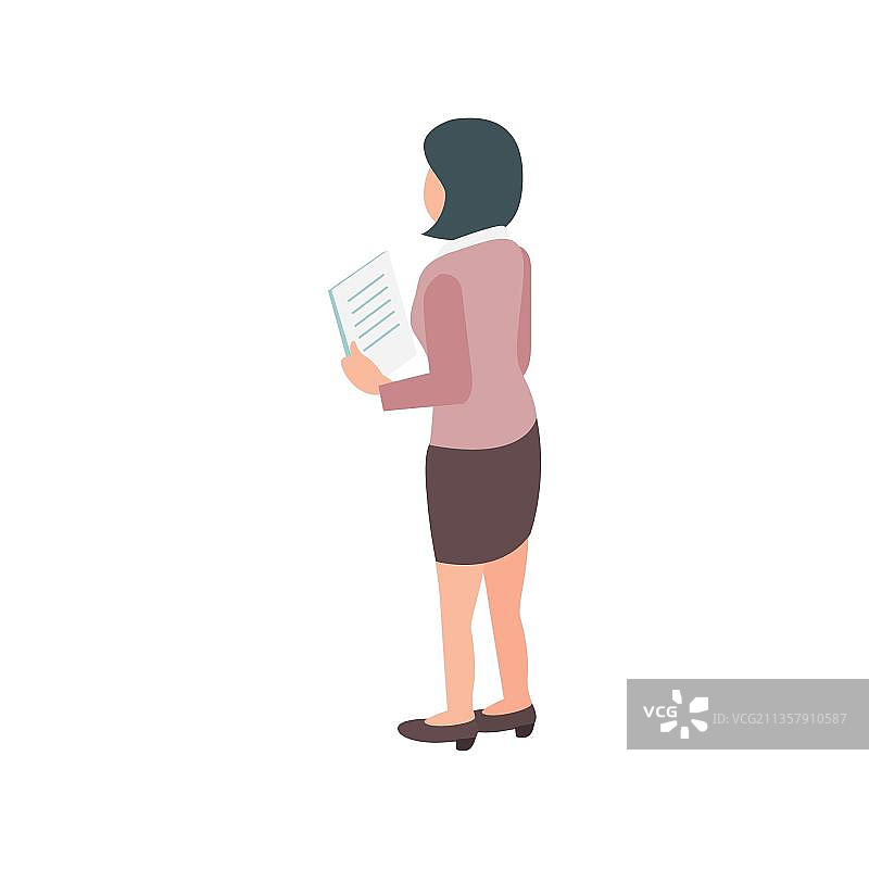 等距的女人图片素材