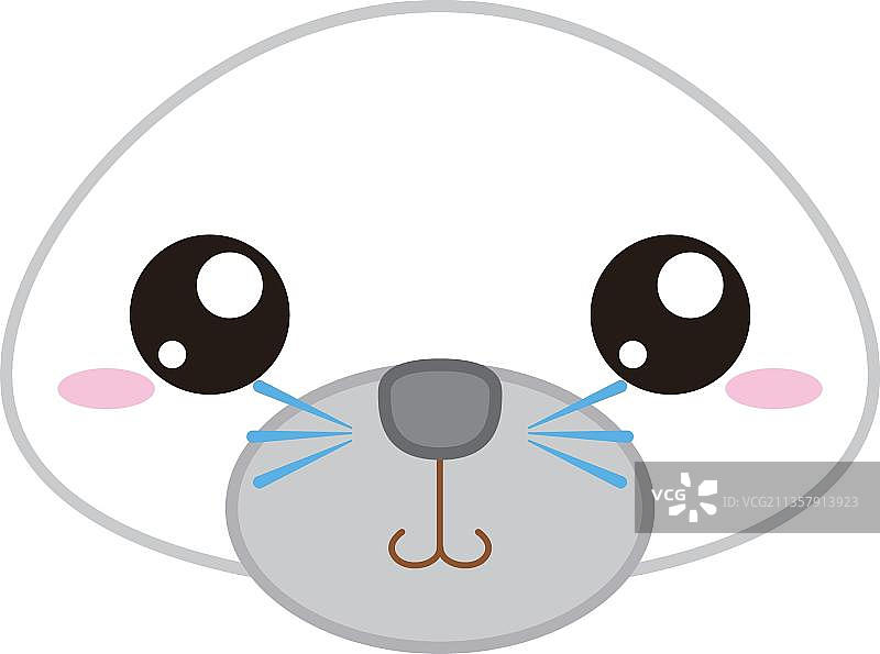 可爱的毛皮海豹图片素材