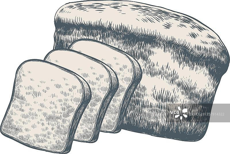 白面包图片素材