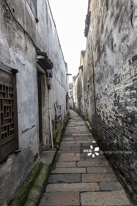 浙江嘉兴西塘古镇：计家弄图片素材