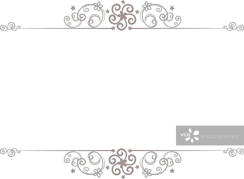 巴洛克式青铜框架图片素材