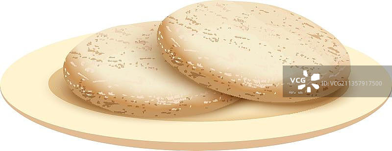 烤饼manousheh图片素材