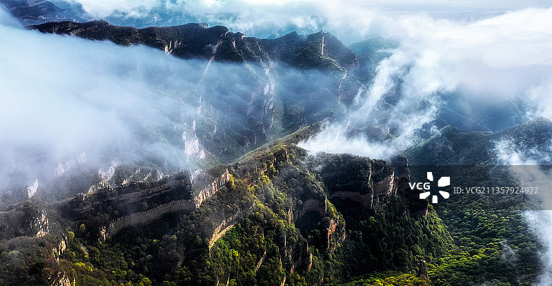 遇见太行图片素材