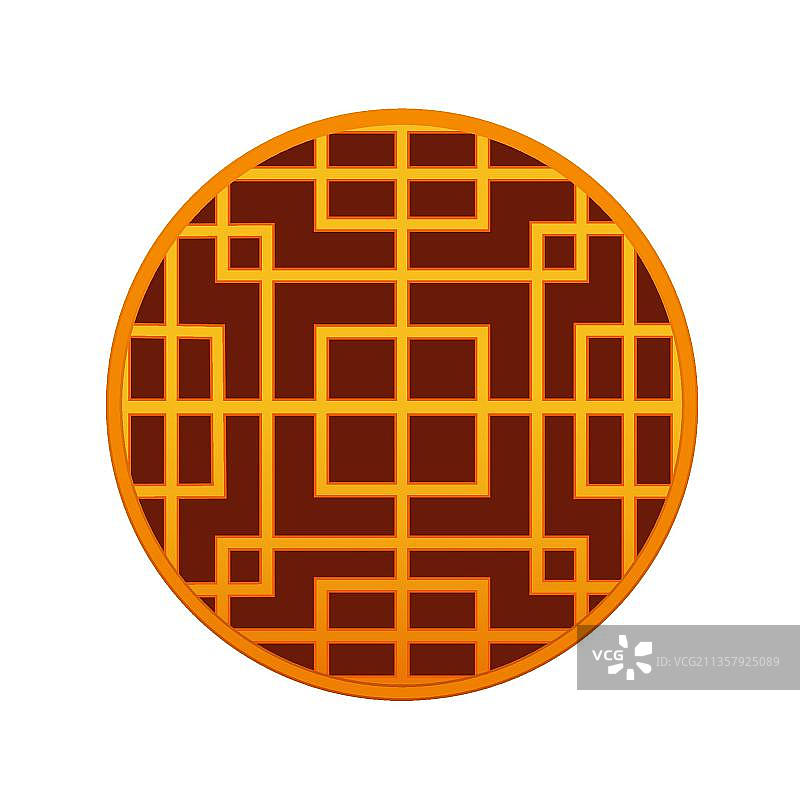 中国传统窗框图片素材