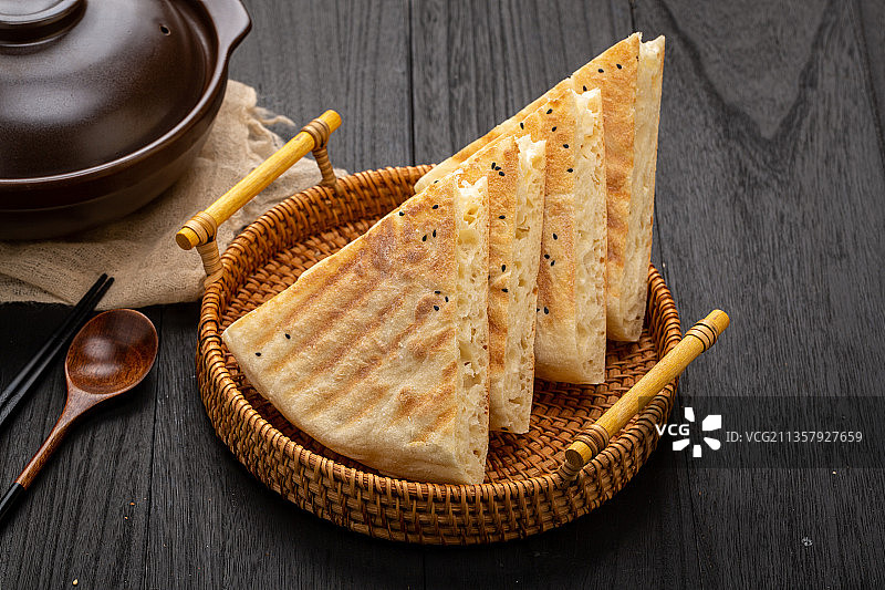 河南信阳大饼图片素材