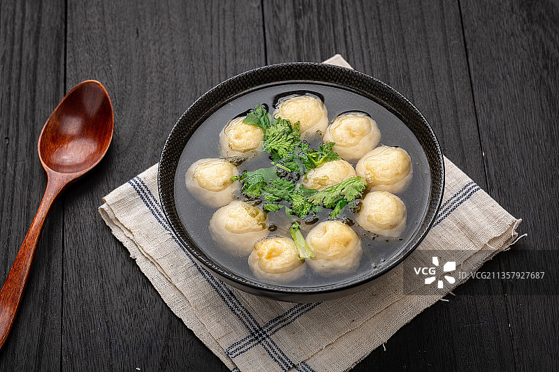 鱼丸汤图片素材