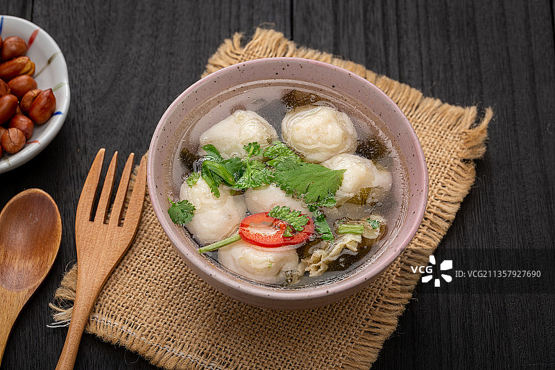 鱼丸汤图片素材