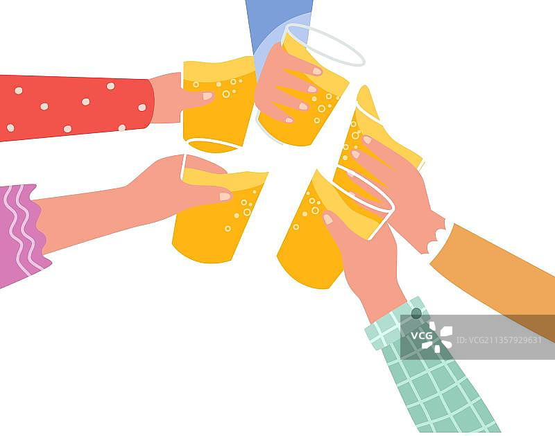 人们互相敬酒图片素材