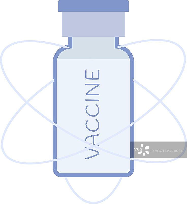 一瓶疫苗图片素材