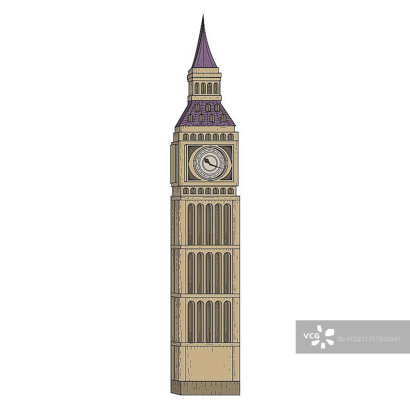 大钟中的大钟图片素材