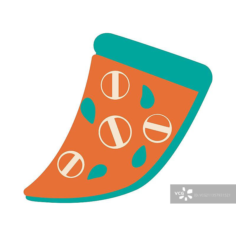 意大利辣香肠披萨图片素材