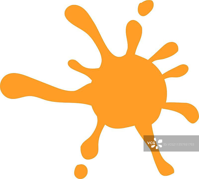 橘子飞溅图片素材