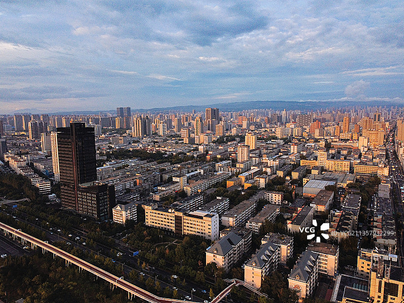 太原 万柏林区 迎泽大街 迎泽大桥  博物院 汾河 图书馆图片素材