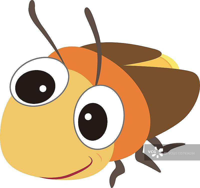 可爱的萤火虫图片素材