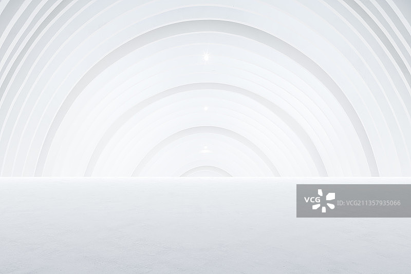 白色室内建筑空间图片素材