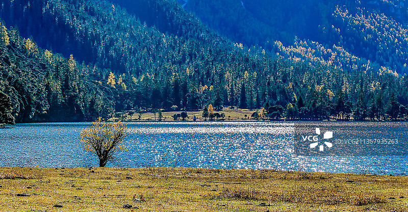 川西九龙县伍须海风光图片素材