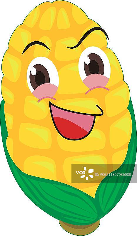 手绘玉米图片素材