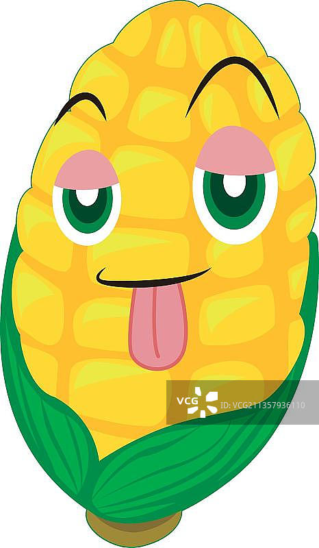 手绘玉米图片素材