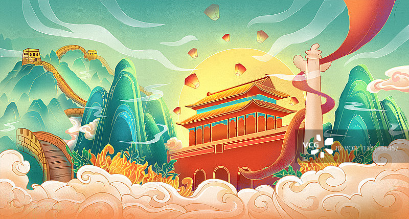 节日中国文化新中式国风图片素材