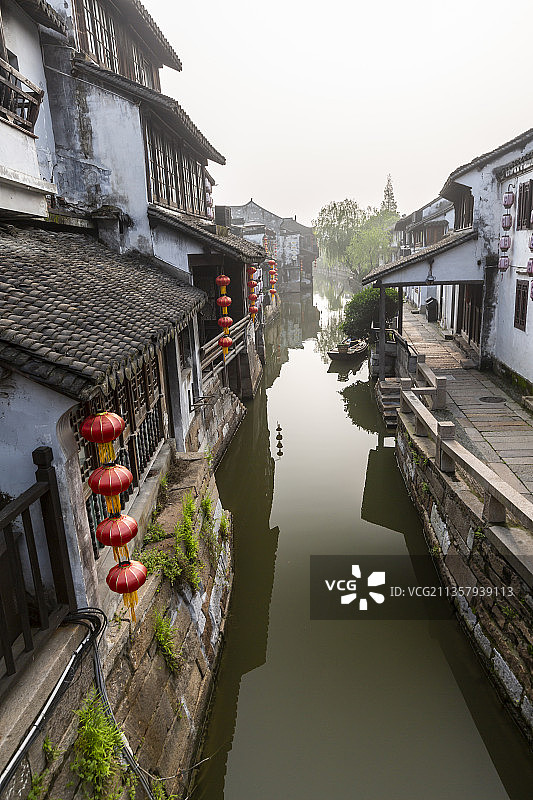 江南水乡：浙江嘉兴西塘古镇图片素材
