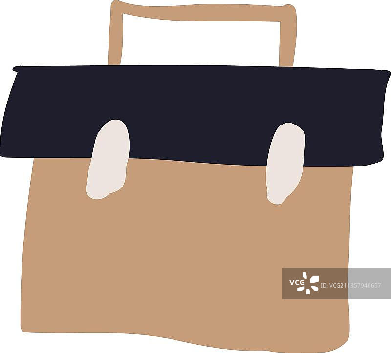 棕色的公文包图片素材