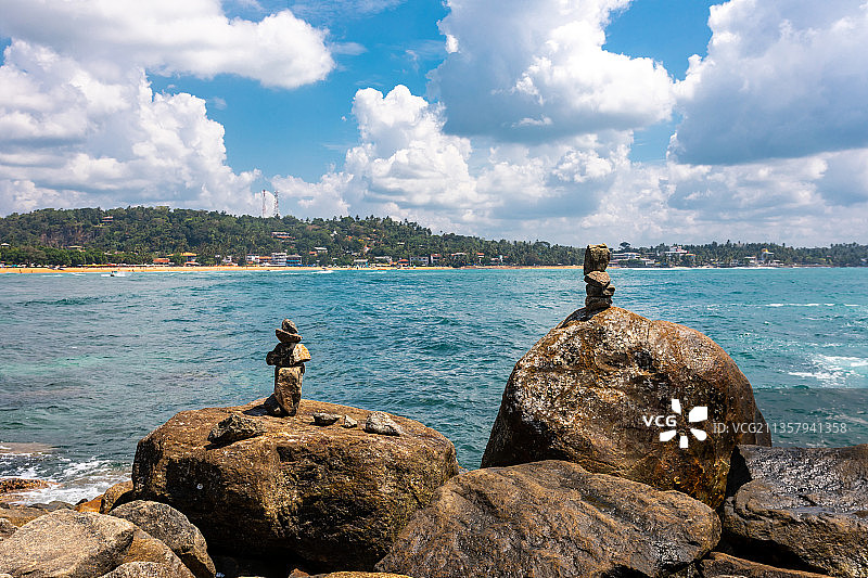 斯里兰卡加勒海岸图片素材