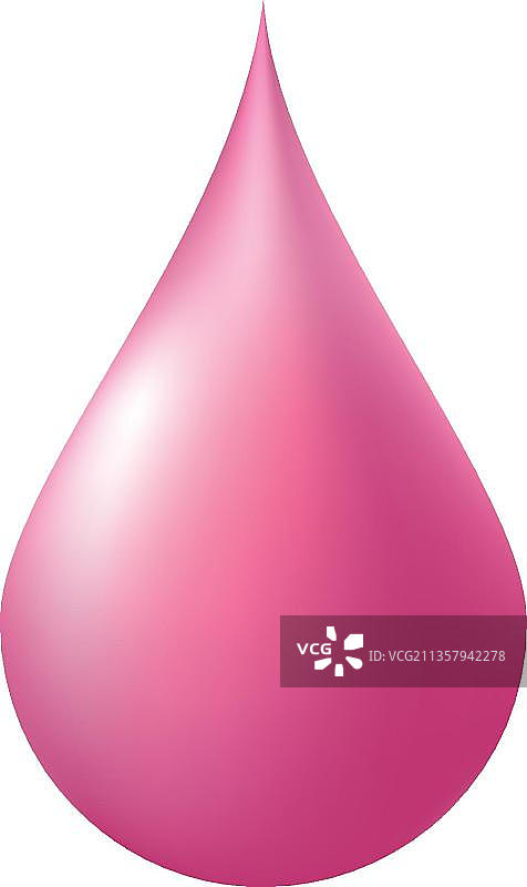 粉红色的水滴图片素材