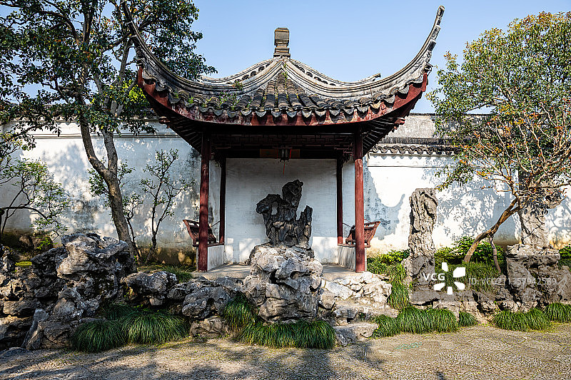江苏苏州园林网师园图片素材