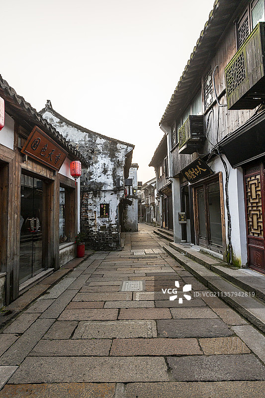 江南民居：浙江嘉兴西塘古镇图片素材