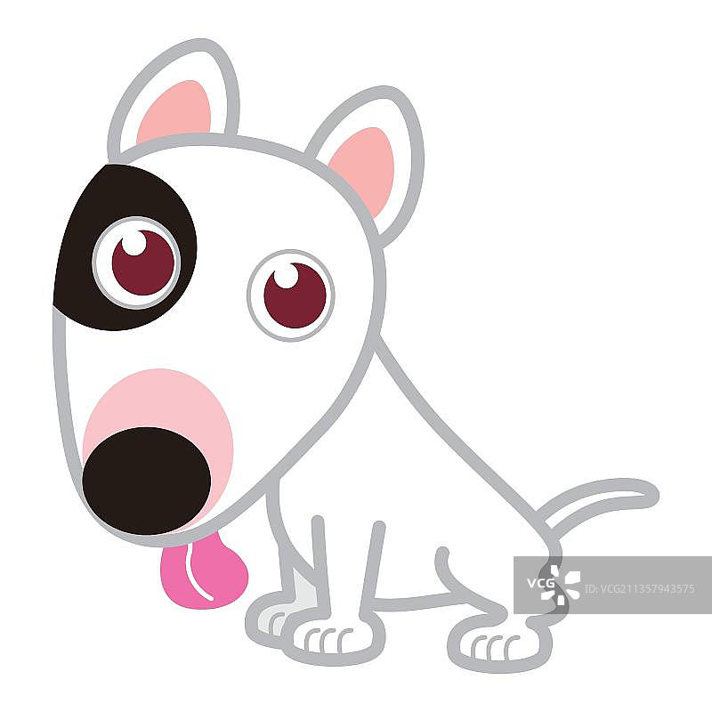 可爱的斗牛梗图片素材