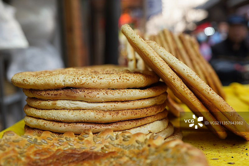 新疆大馕饼图片素材