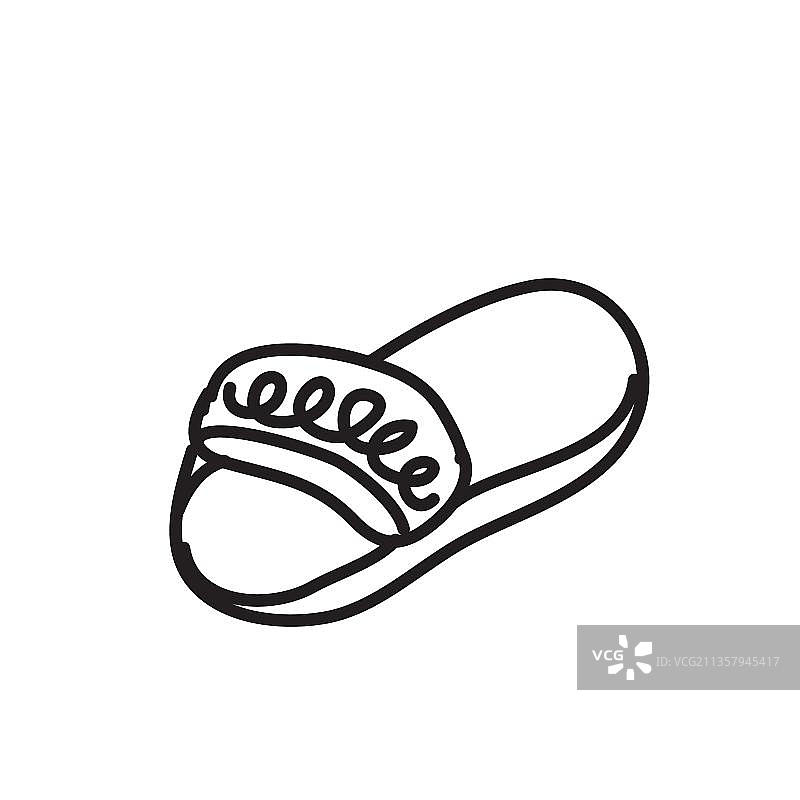 可爱的拖鞋图片素材