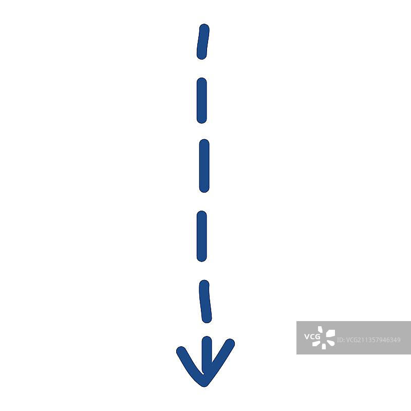 手绘箭头图片素材