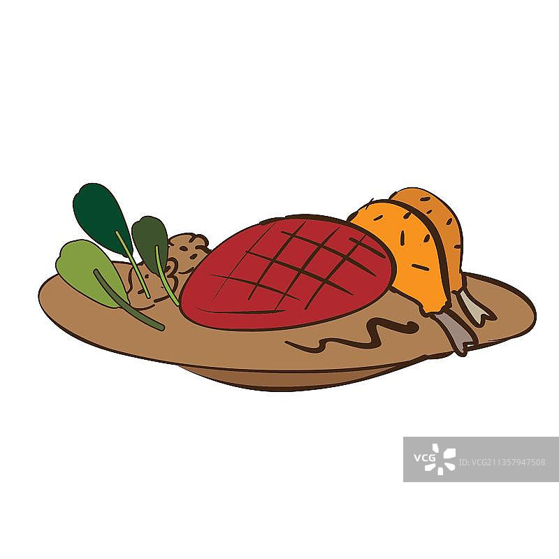 肉和鸡腿图片素材