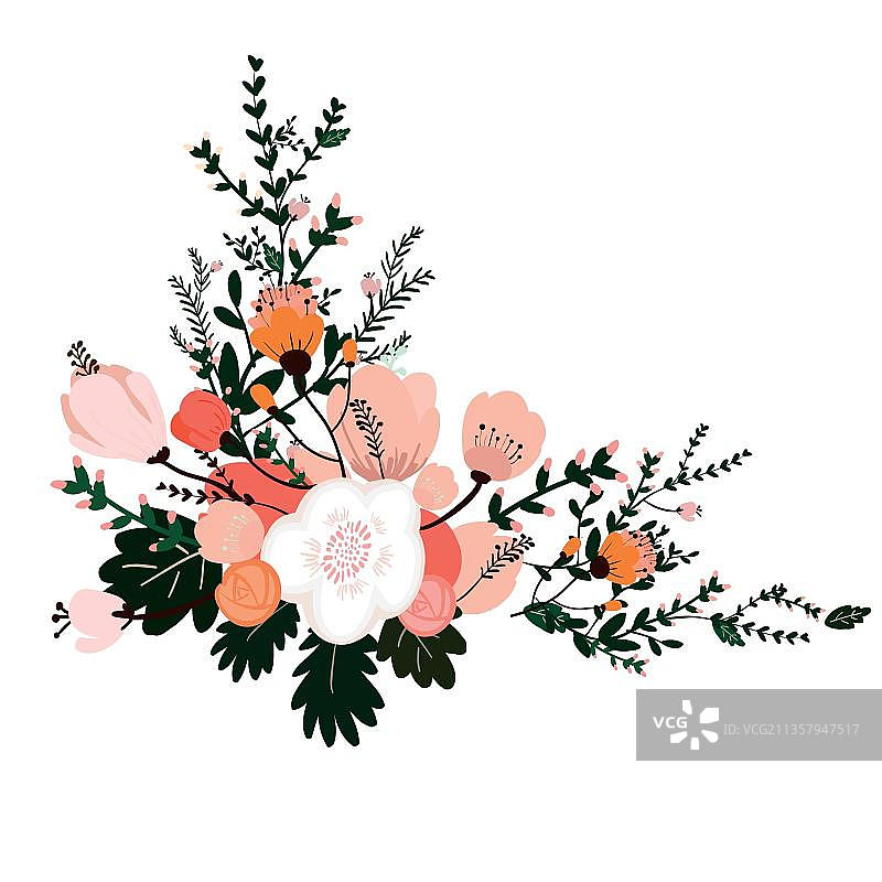花束的设计图片素材