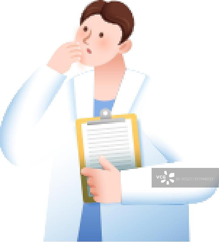 医生的长相令人吃惊图片素材