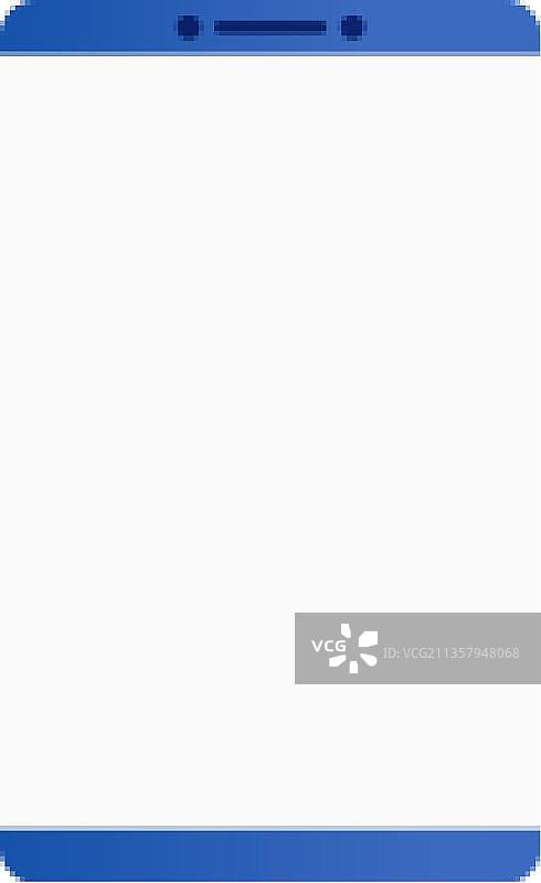 手机屏幕蓝色图片素材