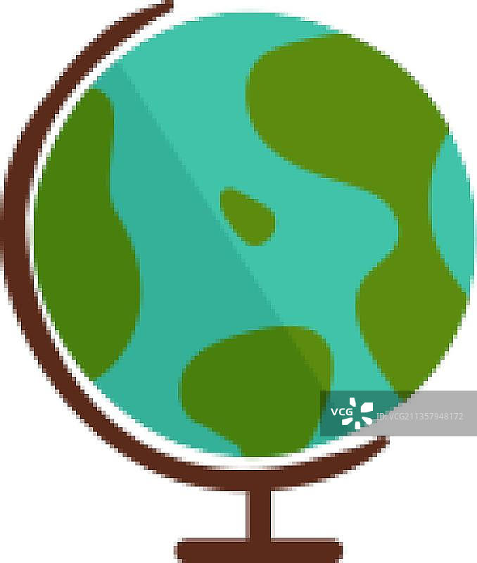 蓝色和绿色的球状物图片素材