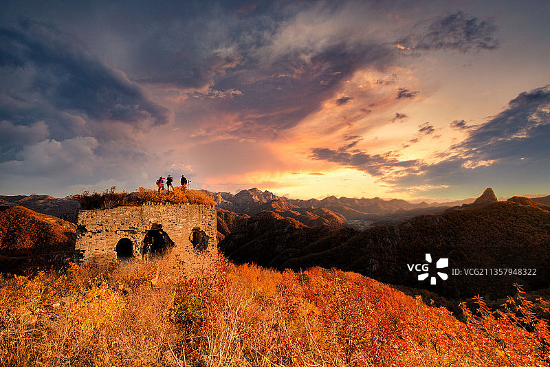 風雲烽火臺图片素材